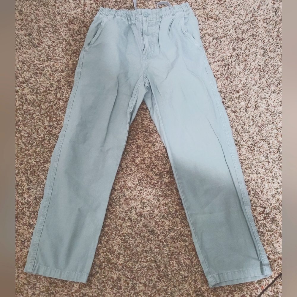 Mens cotton on elastic worker pant
